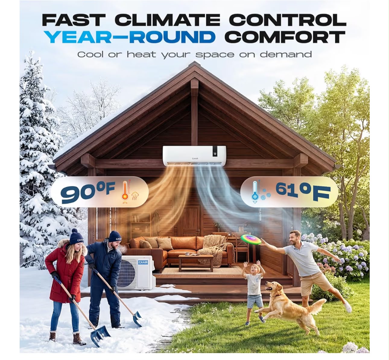 Confort todo el ano con frio y calor